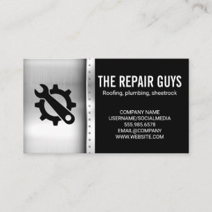 Hardware Tools   Metallic Rivets Business Card