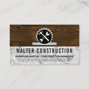 Hardware Tools   Saw   Building Material Business Card