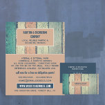 Hardwood Design, Painter & Decorator Flyer<br><div class="desc">Hardwood Design,  Painter & Decorator Advertising Flyer by The Business Card Store.</div>