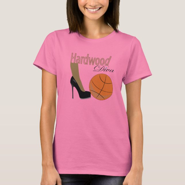 Hardwood Diva Classic T-Shirt (Front)