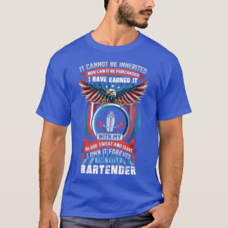 Hardworking Bartender T-Shirt