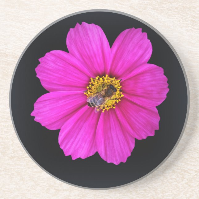 hardworking bee coaster (Front)