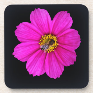 hardworking bee coaster