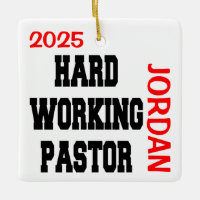 Hardworking Pastor