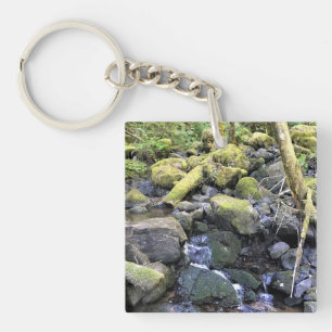 Hardy Creek, Molalla, Oregon Key Ring