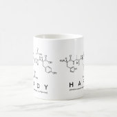 Hardy peptide name mug (Center)