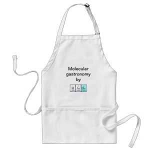 Hardy periodic table name apron