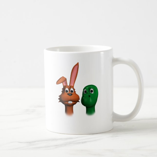 Hare and Tortoise01 Coffee Mug (Right)