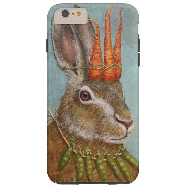 Hare apparent iPhone 6 tough case (Back)