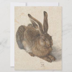Hare (by Albrecht Dürer) Card