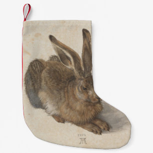 Hare (by Albrecht Dürer) Small Christmas Stocking