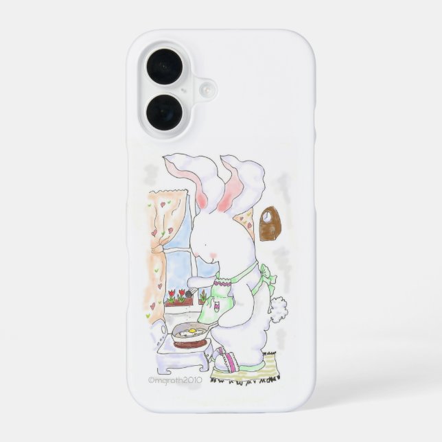 Hare Cook  iPhone 16 Case (Back)