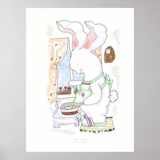Hare Cook poster/print Poster (Front)