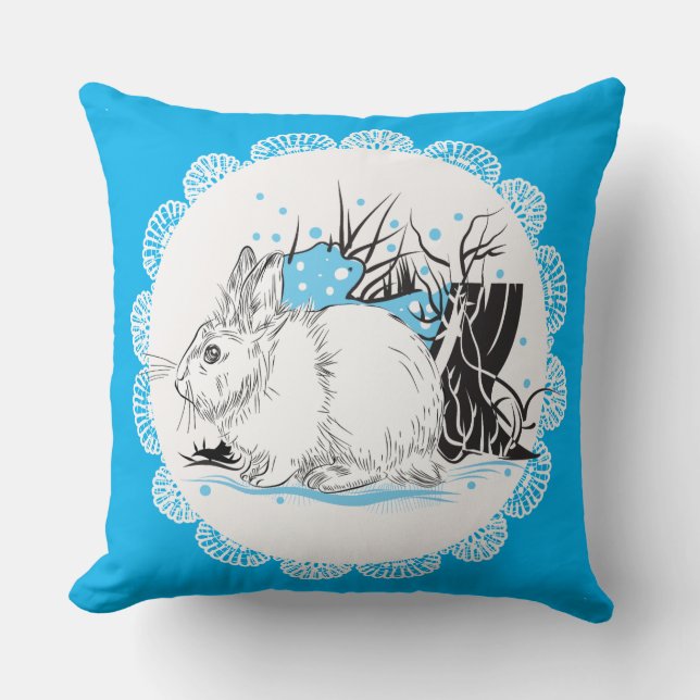 Hare Cushion (Front)