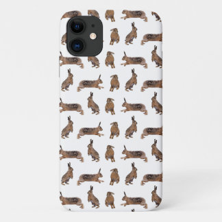 Hare Frenzy iPhone 11 Case (choose colour)