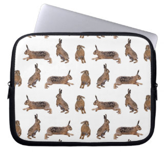 Hare Frenzy Laptop Sleeve