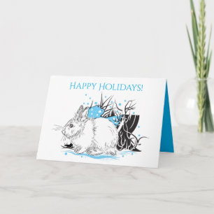 Hare Holiday Card