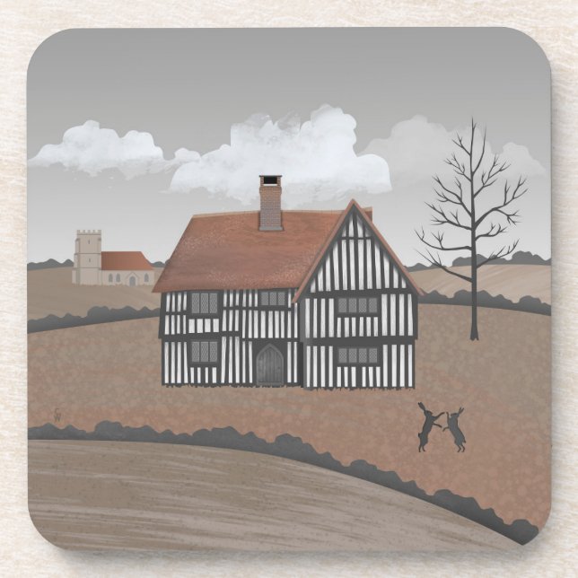 Hare House Coaster (Front)