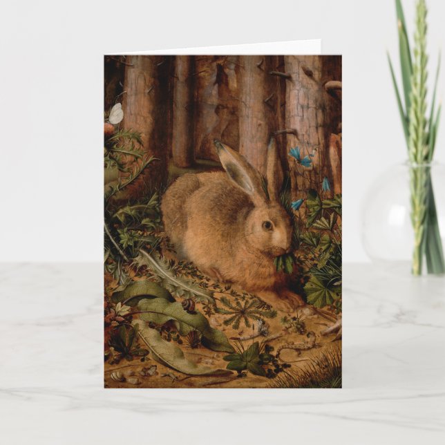 Hare in the Forest Card (Front)