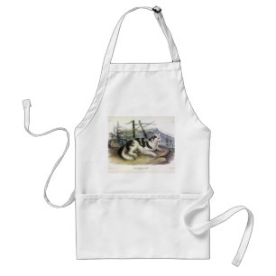 Hare-Indian Dog (Mackenzie River Dog) by Audubon Standard Apron