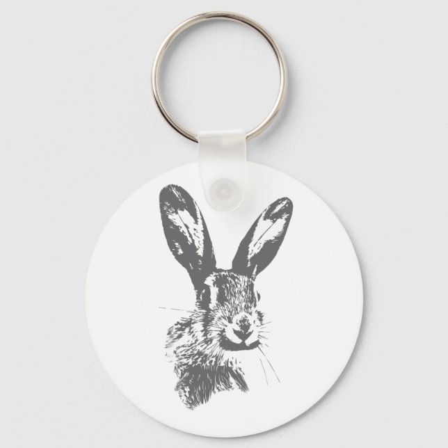 Hare Key Ring (Front)