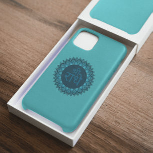 Hare Krishna art - Sri Radhe beautiful mandala iPhone 13 Case