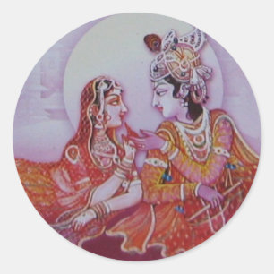 Hare Krishna Sticker