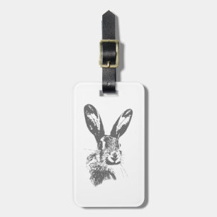 Hare Luggage Tag