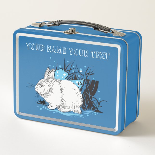 Hare Metal Lunch Box (Front)