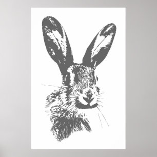 Hare Poster