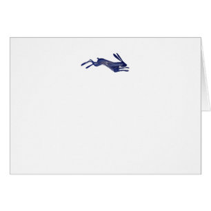 Hare table place card for wedding or special event