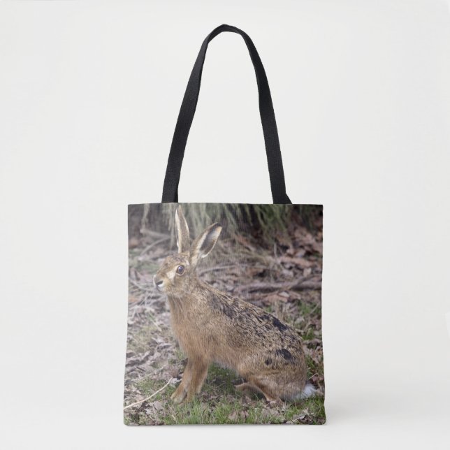 Hare Today, Gone Tomorrow All Over Print Bag (Front)