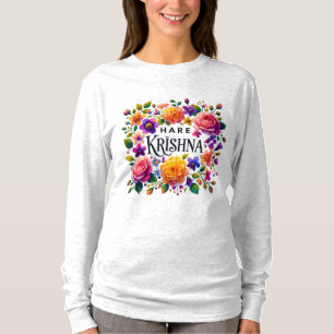 HareKrishna_d.no.2- by Maaya_Prints, Women LSleeve T-Shirt