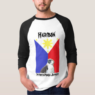 Haribon Basic 3/4 Sleeve Raglan T-Shirt