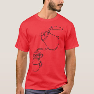 Hario V60 Pourover Sketch  T-Shirt