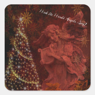 Hark the Harold Angels Sing-Sticker Square Sticker