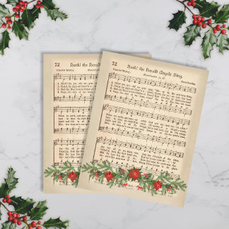 Hark the Herald Angels Sing Christmas Music Sheet