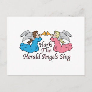 Hark! The Herald Angels Sing Postcard