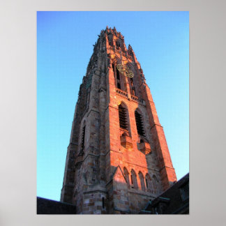Harkness Tower Yale Poster