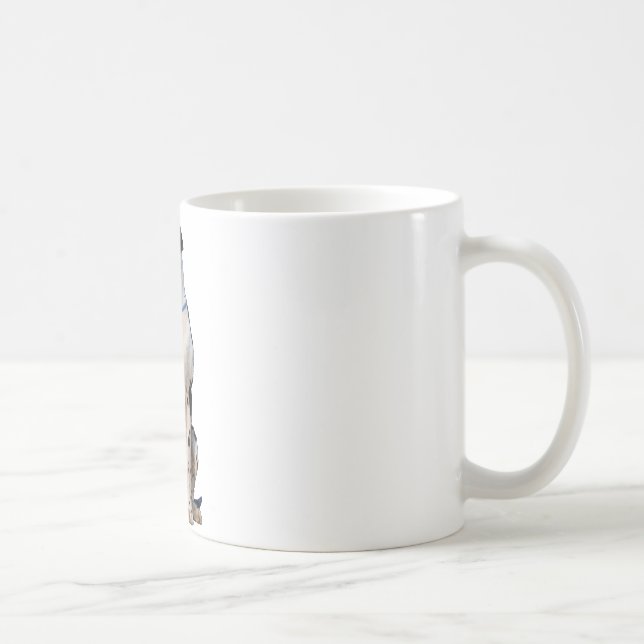 Harlekin Great Dane Coffee Mug (Right)
