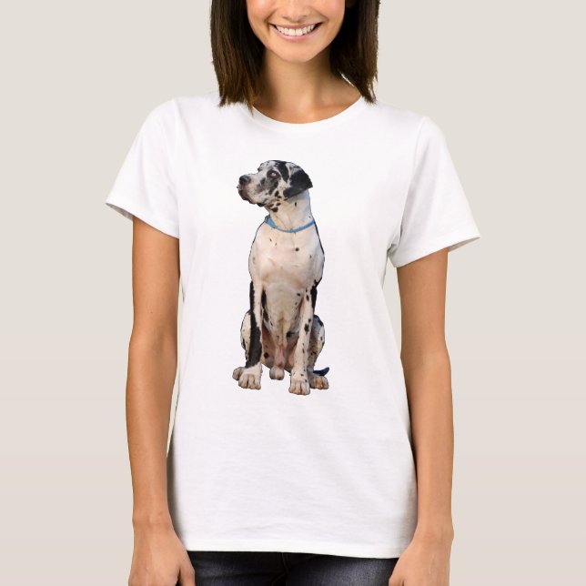 Harlekin Great Dane T-Shirt (Front)
