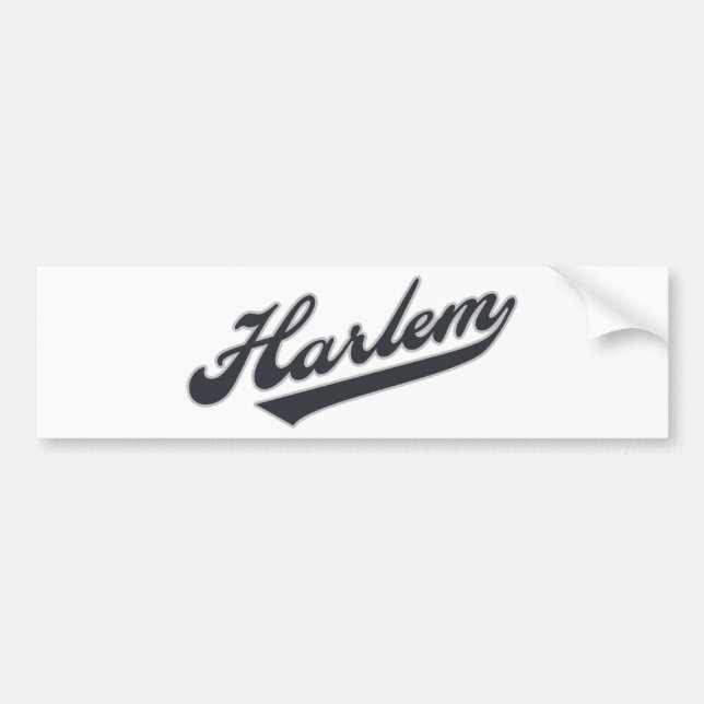 Harlem Bumper Sticker (Front)