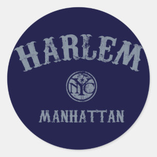 Harlem Classic Round Sticker