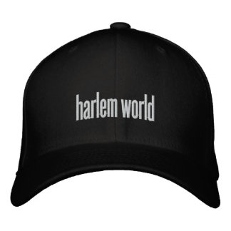 Harlem   embroidered hat
