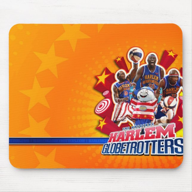 Harlem GlobeTrotter's Group Picture Mouse Mat (Front)