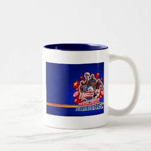 Harlem GlobeTrotter's Group Picture Two-Tone Coffee Mug