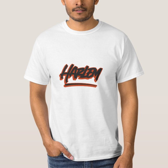 Harlem Graffiti Style T-Shirt (Front)