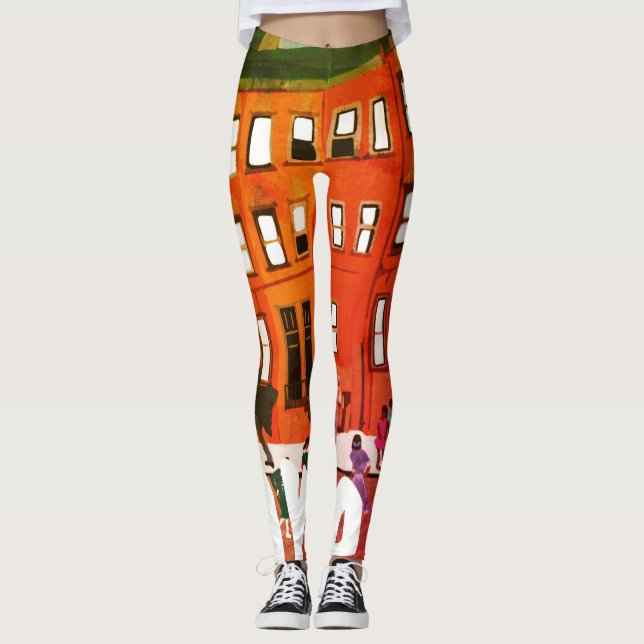 Harlem Inspired Leggings (Front)