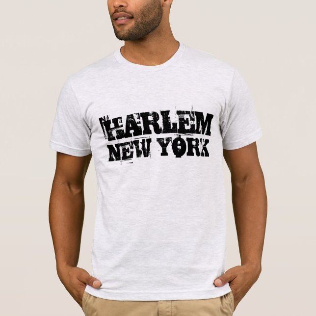 HARLEM NEW YORK  T-SHIRTS (Front)