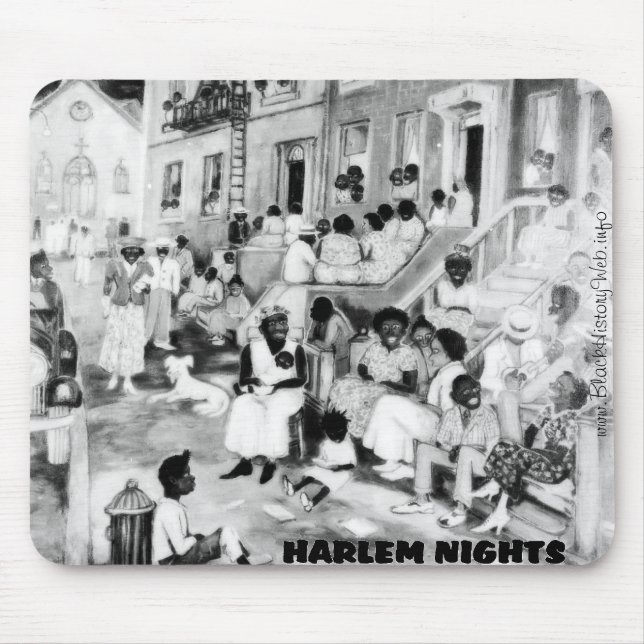 Harlem Nights Mouse Mat (Front)